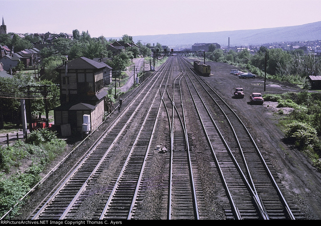 PRR, View from the 24th Street Bridge, 1965